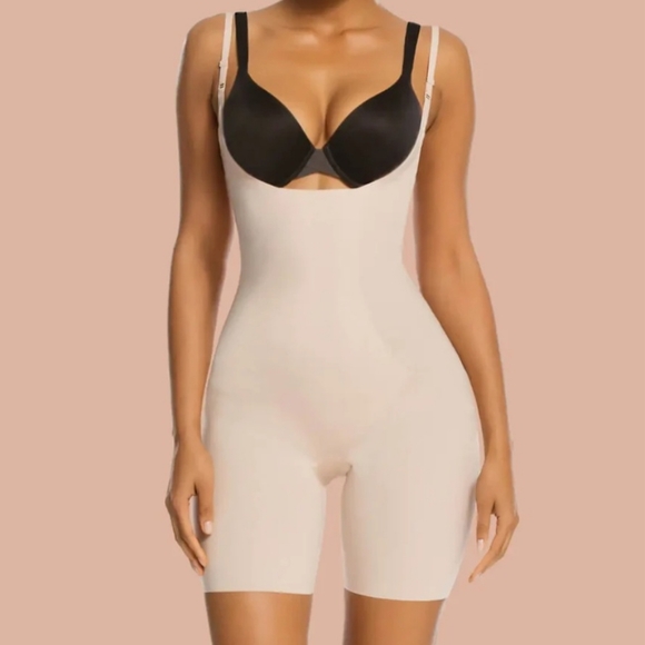 Shaperx Other - Shaperx bodysuit women's 2XL nude shapewear tummy control full body seamless new